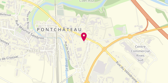 Plan de Les Celliers de Grand Lieu Pontchateau, 46 Bis Rue Nantaise, 44160 Pontchâteau
