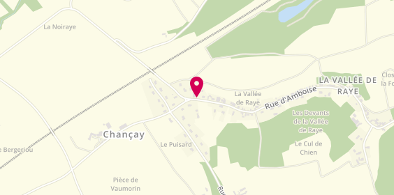 Plan de Domaine du Mouton noir, 6 Rue d'Amboise, 37210 Chançay