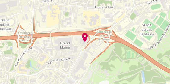 Plan de Nicolas, 2 Allée du Grand Launay Quartier, 49000 Angers