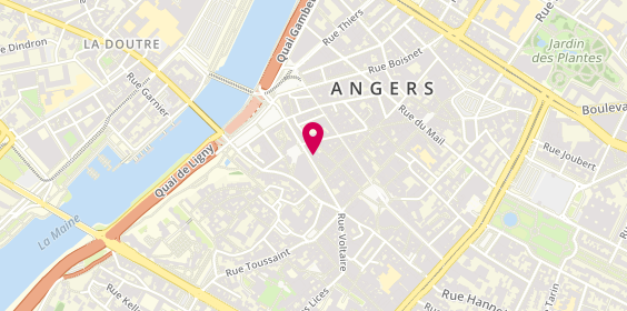 Plan de Nicolas, 47 Rue Plantagenêt, 49000 Angers