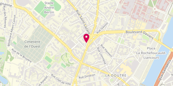 Plan de Épicave, 40 Bis place du Dr Bichon, 49100 Angers