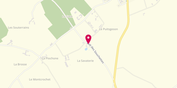 Plan de Domaine Delobel, 3 Rue des Souchettes, 41120 Le Controis-en-Sologne