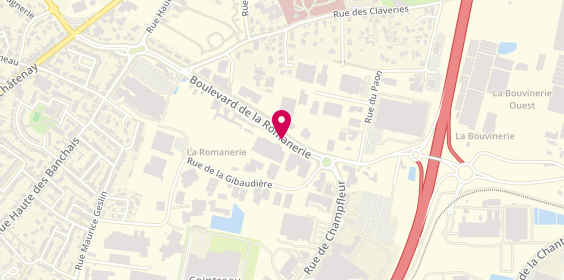 Plan de La Cervoiserie, 54 Boulevard Romanerie, 49124 Saint-Barthélemy-d'Anjou