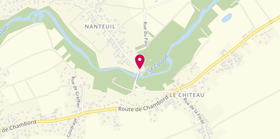 Plan de Closerie de Nanteuil, 16 Rue de Nanteuil, 41350 Huisseau-sur-Cosson