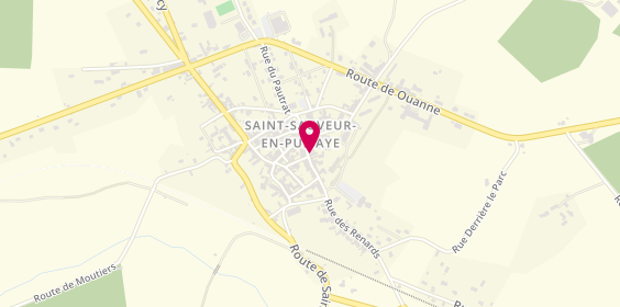 Plan de BLIN Chantal, 5 Rue Roche, Bis, 89520 Saint-Sauveur-en-Puisaye