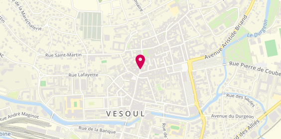 Plan de Le Voyageur, 33 Rue d'Alsace Lorraine, 70000 Vesoul