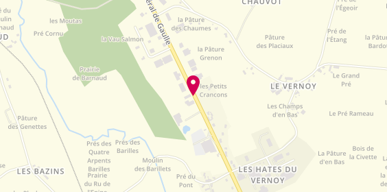 Plan de La Cave de Toucy, 660 Avenue du General de Gaulle, 89130 Toucy