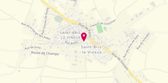 Plan de Jean Hugues et Guilhem Goisot SAS, 30 Rue Bienvenu Martin, 89530 Saint-Bris-le-Vineux