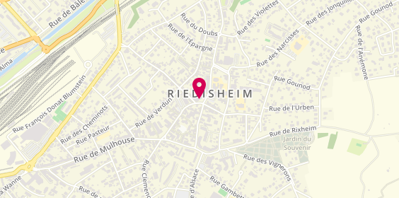 Plan de Après le Goulot, 1 Rue du Général de Gaulle, 68400 Riedisheim