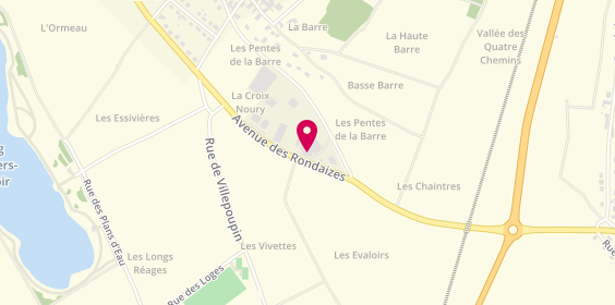 Plan de Cave Coopérative du Vendômois, 60 avenue du Petit Thouars, 41100 Villiers-sur-Loir