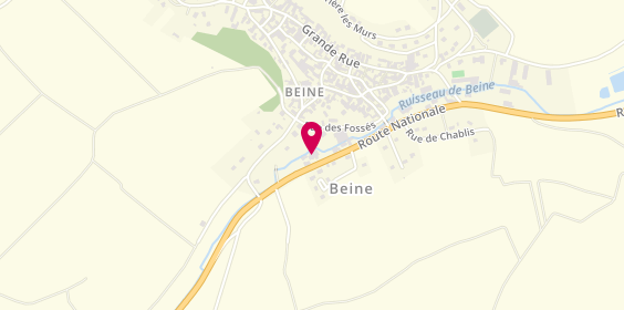 Plan de Caves Gendraud-Patrice, 52 Route Nationale, 89800 Beine