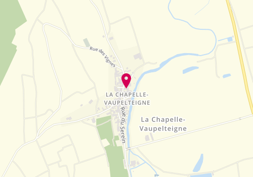Plan de Maison de la Chapelle, 24 Rue du Serein, 89800 La Chapelle-Vaupelteigne