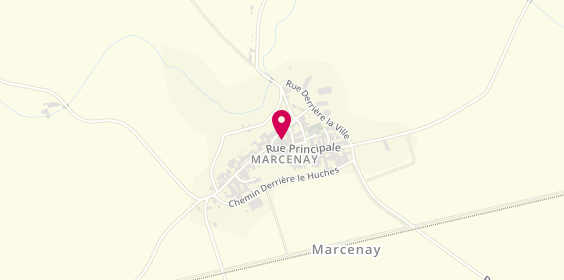 Plan de Le Club du Sarment d'Hippocrate, La Levee, 21330 Marcenay