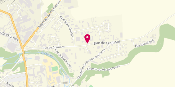 Plan de BAUDOIN Carole, 13 Rue de Cramont, 21400 Châtillon-sur-Seine