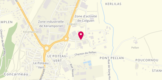 Plan de V and B Concarneau, 10 rue Aimé Césaire
Zone de Colguen, 29900 Concarneau