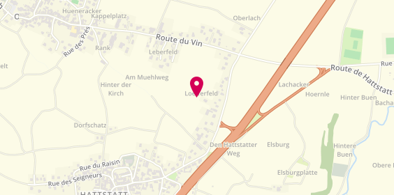 Plan de Domaine Steiner, 13 Route du Vin, 68420 Herrlisheim-près-Colmar