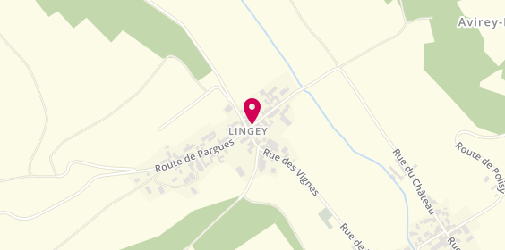 Plan de Champagne Dosnon, 4 Rue du Bas de Lingey, 10340 Avirey-Lingey