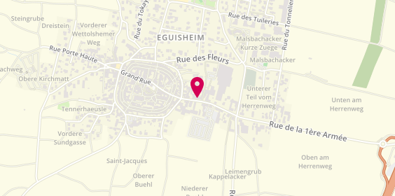 Plan de Famille Hebinger, 14 Grand-Rue, 68420 Eguisheim