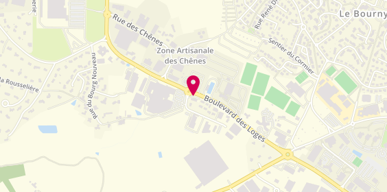 Plan de Le Comptoir l'Atelier Caviste, 2 Rue Croix des Landes, 53940 Saint-Berthevin