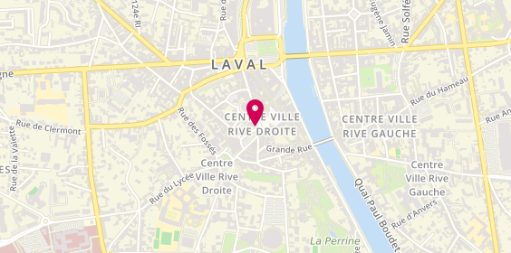 Plan de La Cave du Chateau, 14 Place de la Trémoille, 53000 Laval