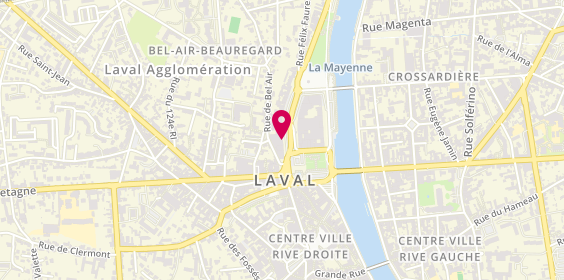 Plan de Les Fromages de Laura, 11 Allée du Vieux Saint-Louis, 53000 Laval