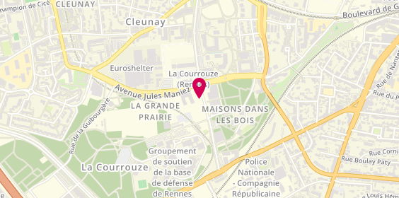Plan de Chez Adrien, 12 place Jeanne Laurent, 35000 Rennes