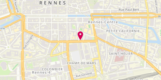 Plan de Le Beret la Bamboche, 4 Boulevard de la Liberté, 35000 Rennes