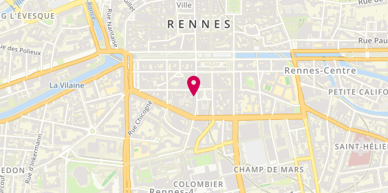 Plan de Nicolas Rennes Nemours, 18 Rue de Nemours, 35000 Rennes