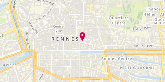 Plan de Le Cellier Saint-Germain, 3 Rue du Vau Saint-Germain, 35000 Rennes