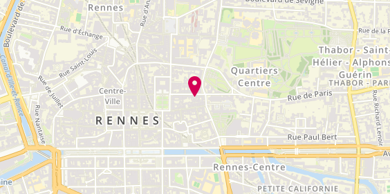Plan de Cave Dourennan, 12 Rue Victor Hugo, 35000 Rennes