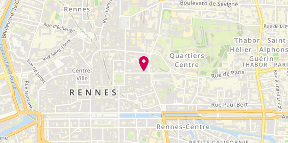 Plan de ARHUMatisé, 17 Rue Victor Hugo, 35000 Rennes