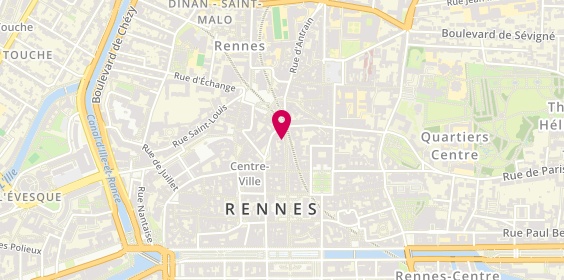 Plan de Nicolas Rennes le Bastard, 13 Rue le Bastard, 35000 Rennes