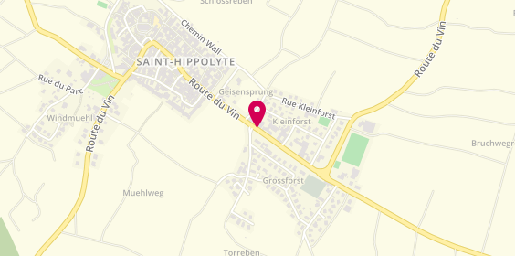 Plan de Vins Munch, 14 Route du Vin, 68590 Saint-Hippolyte