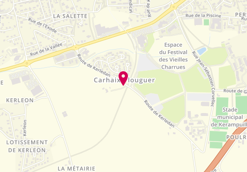 Plan de V And B, Plougueur Fr, Zone Artisanale de Kerlédan
Boulevard Jean Moulin, 29270 Carhaix-Plouguer