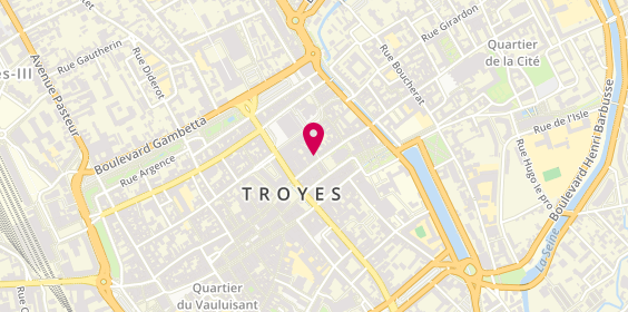 Plan de Nicolas Troyes, 54 Rue Georges Clemenceau, 10000 Troyes