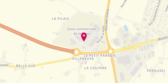 Plan de L'Alambic, Zone Commerciale la Pilais, 35133 Lécousse