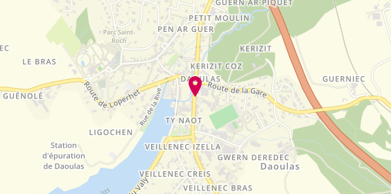 Plan de Ladv - Les Amis du Vin, 6 C Route de Quimper, 29460 Daoulas