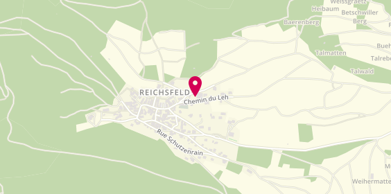 Plan de Domaine BOHN, 1 chemin du Leh, 67140 Reichsfeld