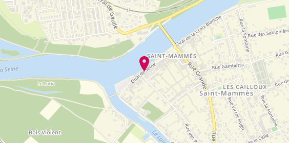 Plan de Le Cellier, 32 Quai de Seine, 77670 Saint-Mammès