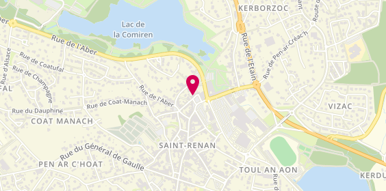 Plan de Ty Ar Gwin, 9 place Saint-Antoine, 29290 Saint-Renan
