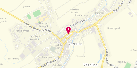 Plan de Ma Clé des Champs, 20 place de l'Hotel de Ville, 54330 Vézelise