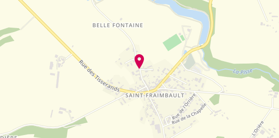 Plan de LAILLER Edith, 17 Rue Montgermont, 61350 Saint-Fraimbault