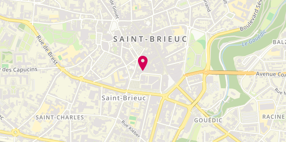 Plan de Caves des Champs, 12 Rue Sainte-Barbe, 22000 Saint-Brieuc