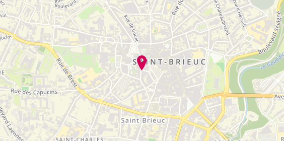 Plan de Biocoop la Gambille Centre-ville, 2 Rue Michelet, 22000 Saint-Brieuc