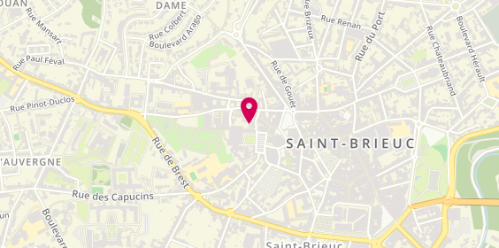 Plan de Les d'yves Bouteilles, 5 Rue Pohel, 22000 Saint-Brieuc