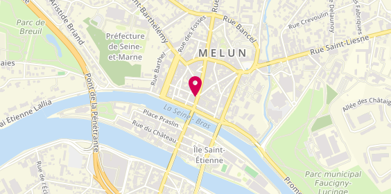 Plan de Nicolas Melun, 11 Rue Saint-Aspais, 77000 Melun