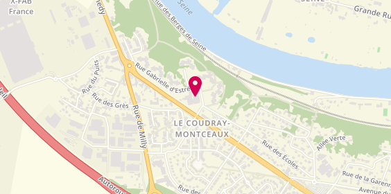 Plan de Cave d'o, Centre Commercial des Terrasses, 91830 Le Coudray-Montceaux