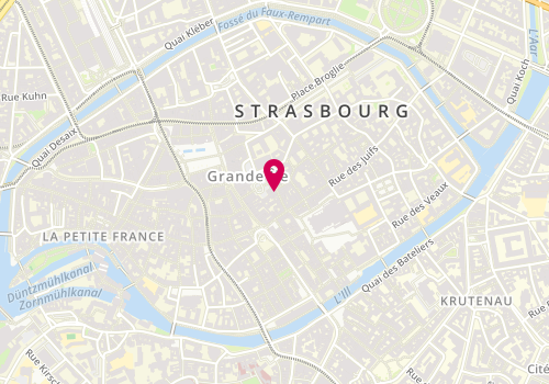 Plan de Nicolas Strasbourg, 18 Rue des Orfèvres, 67000 Strasbourg
