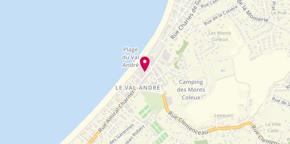 Plan de Chez Bon, 2 Rue Amiral Charner, 22370 Pléneuf-Val-André
