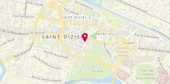 Plan de L'In Vin Cible, 6 Rue Marie Stuart, 52100 Saint-Dizier